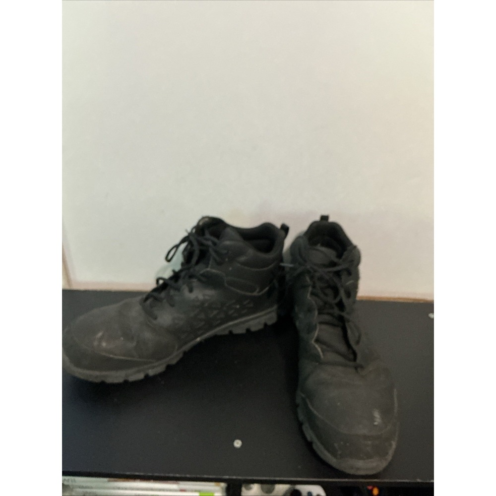 Reebok Mens Sublite Cushion Work Athletic Mid Cut Black Sneaker RB4059